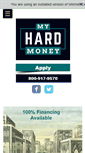 Mobile Screenshot of myhardmoney.com